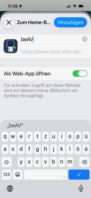 iPhone Schritt 3